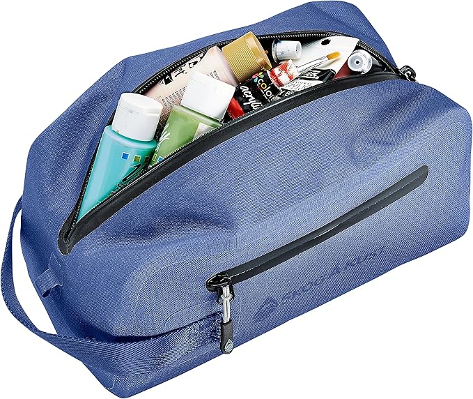 Skog Å Kust DoppSåk Waterproof & Leak-proof Travel Toiletry Bag | Large Blue