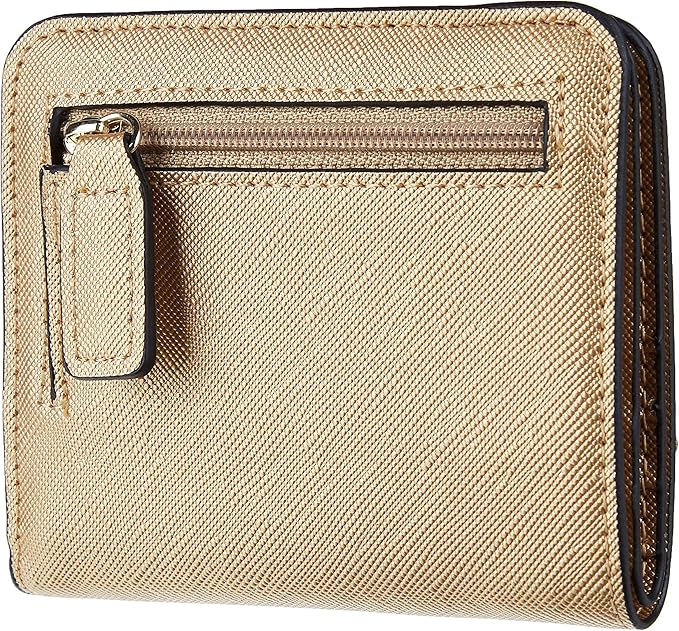 Toughergun Women’s Small Slim Leather Wallet with RFID Protection, Compact Bifold Mini Purse with Clear ID Window